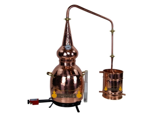 Alambique whisky 30 litros COMPLETO GAS