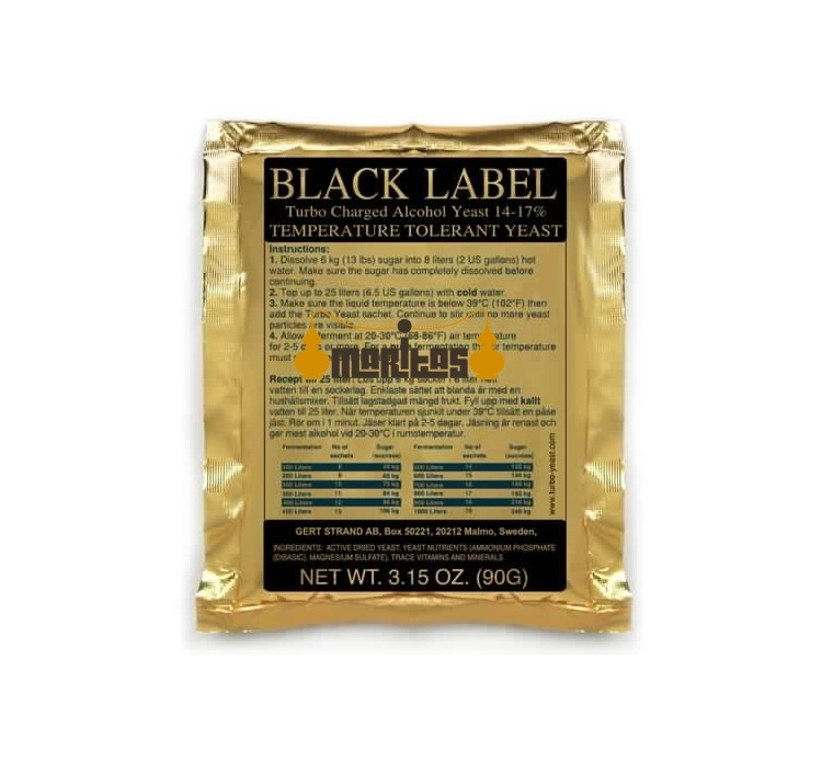 Levadura Black Label