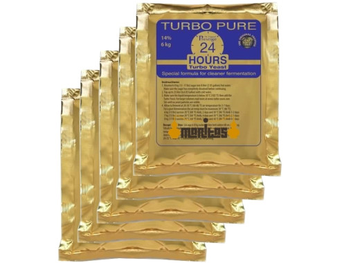 Pack 5 Sobres de Levadura Turbo Pure 24h