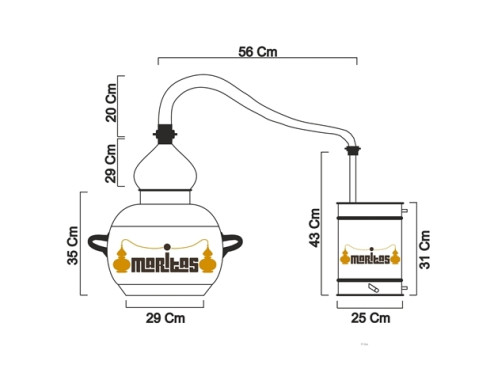 Alambique Clásico 1.5 litros