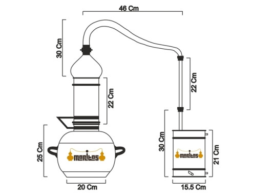 Alambique Clásico 1.5 litros