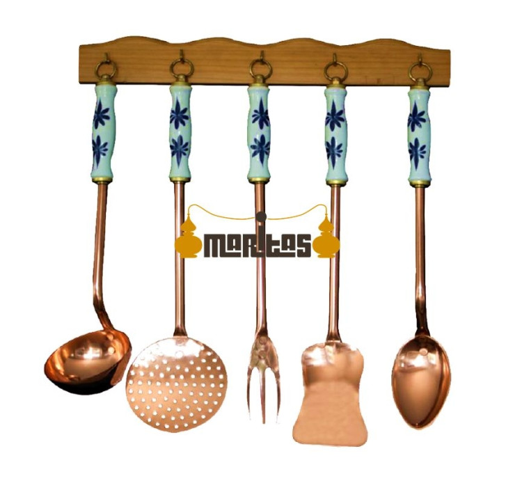 Conjunto de utensilios de cocina