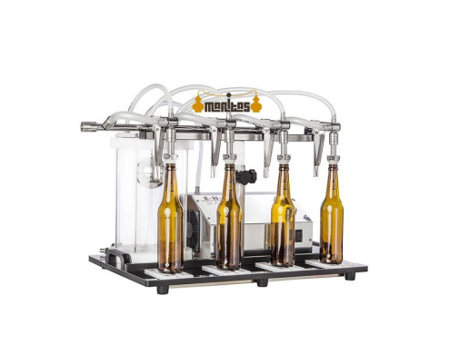 ENOLMASTER  para vino y cerveza con 4 boquillas inox